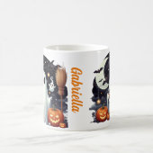 Mug Citrouilles fantômes Halloween effrayantes (Centre)