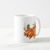 Mug Citrouilles Feuilles d'Automne (Devant droit)