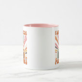 Mug Citrouilles frais de la ferme rétro (Centre)