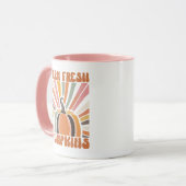 Mug Citrouilles frais de la ferme rétro (Devant gauche)