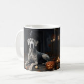 Mug Citrouilles Great Dane Halloween Épouvantable Flip (Devant gauche)