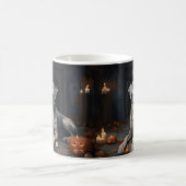Mug Citrouilles Great Dane Halloween Épouvantable Flip (Centre)