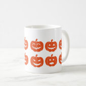 Mug Citrouilles Grimace (Devant droit)