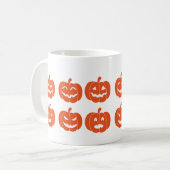 Mug Citrouilles Grimace (Devant gauche)