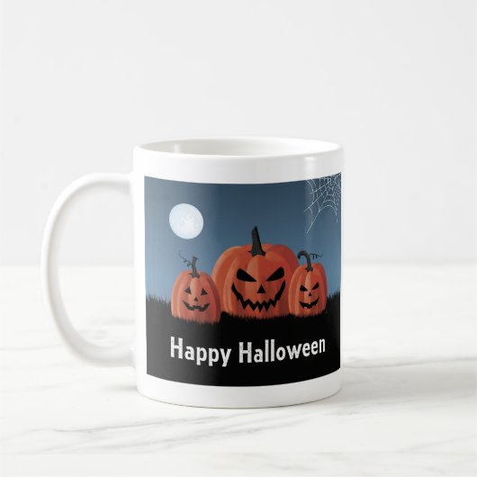 Mug Citrouilles Halloween (Gauche)