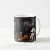 Mug Citrouilles maltaises Halloween Épouvantables (Devant droit)
