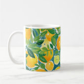 Mug Citrus Art Citrons Oranges Limes Arbre INITIAL Fra (Gauche)