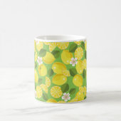Mug Citrus citron sans soudure arrière - plan motif (Centre)