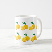 Mug Citrus jaune clair (Devant droit)