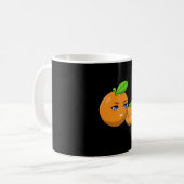 Mug Citrus Love - maman et fils orange amoureux (Devant gauche)