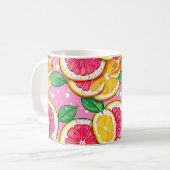 Mug Citrus Pink Polka Dot  (Devant gauche)