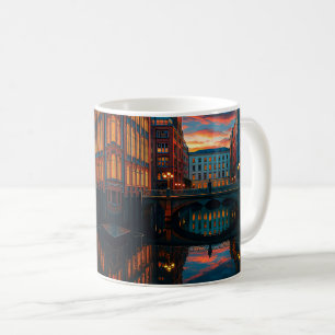 Mug City Sunset Reflection Glow
