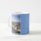 Mug Cityscape de printemps Namur, Belgique (Devant gauche)