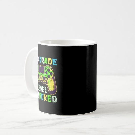 Mug Ck To School 3rd Grade Boys Gamer First Day Third (Devant gauche)