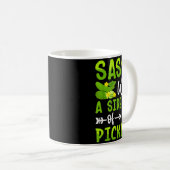 Mug Ckle Lover Funny Sy With A Side Of Ckles  (Devant droit)