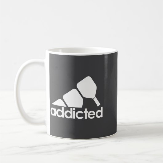 Mug Ckleball Addicted Funny Ckleball (Gauche)