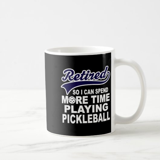 Mug Ckleball Funny Retirement Quote (Droite)