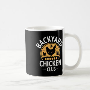 Mug Ckyard Chicken Club Œufs frais quotidiens Vie à la