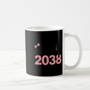 Mug Cl De 2038 Croître Avec Moi Kindergarten Pink Coqu