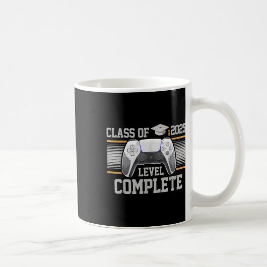 Mug Cl De Niveau 2025 Gamer Vidéo Complet Gradu Senior (Droite)