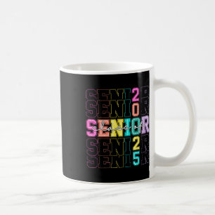 Mug Cl Of 2025 Senior 2025 Graduation Drôle Hommes Fem