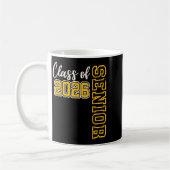 Mug Cl Of 2026 Senior 26 Lycée Graduation Noir (Gauche)