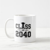 Mug Cl Of 2040 Grow With Me First Day Of School Gradua (Gauche)