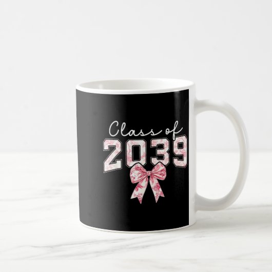 Mug Cl Of 20&#; Grad Preppy Coquette Bow Girly Girl K (Droite)