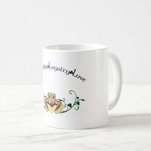 Mug Claddagh/Claddaugh (Devant droit)
