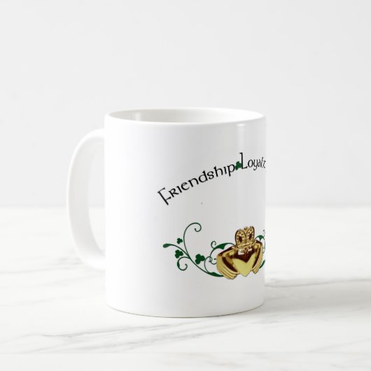 Mug Claddagh/Claddaugh (Devant gauche)