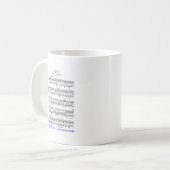 Mug Clair de Lune-Sonate-Ludwig-Beethoven (Devant gauche)