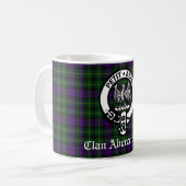 Mug Clan Abercrombie Crest Badge & Tartan (Devant gauche)