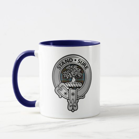 Mug Clan Anderson Crest & Tartan (Gauche)