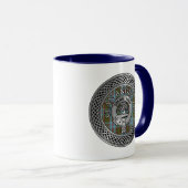 Mug Clan Anderson Crest & Tartan Knot (Devant droit)