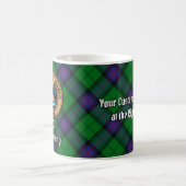 Mug Clan Armstrong Crest sur Tartan (Centre)