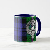 Mug Clan Baird Crest & Tartan (Devant droit)