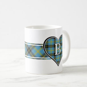 Mug Clan Bell Tartan Heart