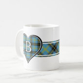 Mug Clan Bell Tartan Heart (Devant gauche)