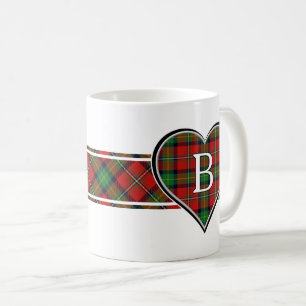 Mug Clan Boyd Tartan Heart