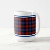 Mug Clan Brown Tartan (Devant droit)
