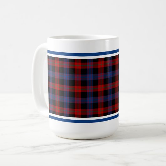 Mug Clan Brown Tartan (Devant gauche)