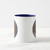 Mug Clan Bruce Crest & Tartan Knot (Centre)