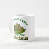 Mug Clan Buchanan Rêvant du Château Buchanan Maison (Devant gauche)