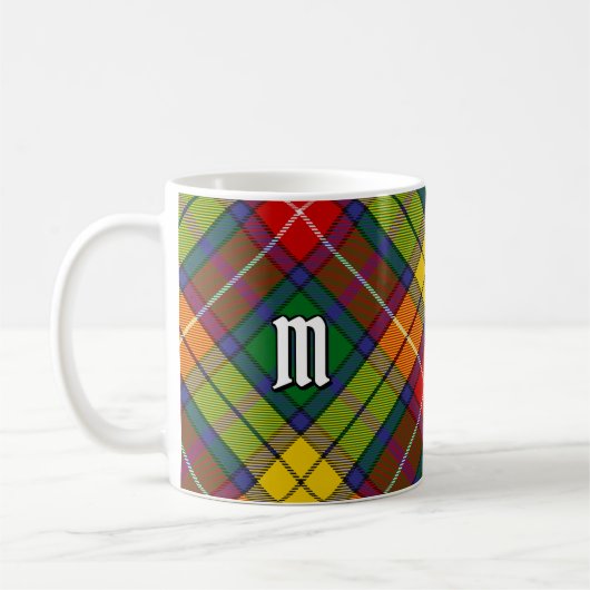 Mug Clan Buchanan Tartan (Gauche)