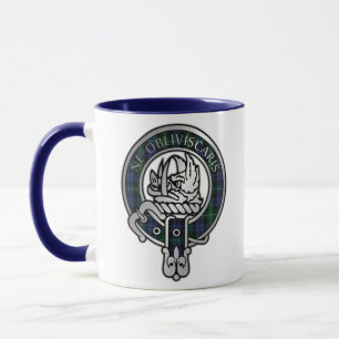 Mug Clan Campbell Crest & Tartan