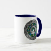 Mug Clan Colquhoun Crest & Tartan Knot (Devant droit)