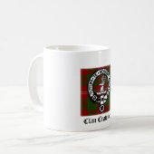 Mug Clan Crawford Crest Tartan (Devant gauche)