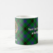 Mug Clan Davidson Crest sur Tartan (Centre)