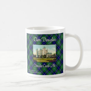 Mug Clan Douglas Coupe de bière du château Douglas