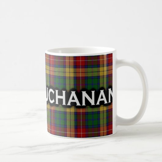 Mug Clan écossais Buchanan Tartan (Droite)
